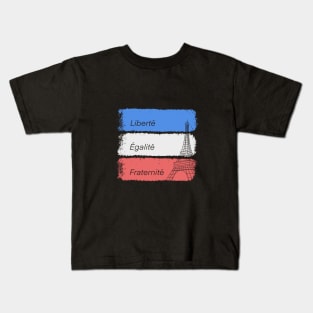 French Flag Kids T-Shirt